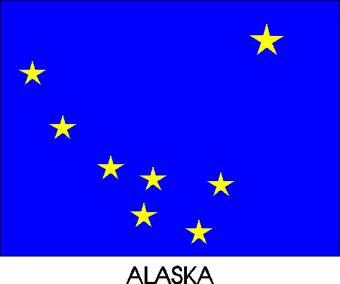 флаг аляски